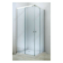 Kép 1/2 - Royal trend 100x100cm szögletes zuhanykabin 6mm nano vízlepergető átlátszó üveggel zuhanytálca nélkül